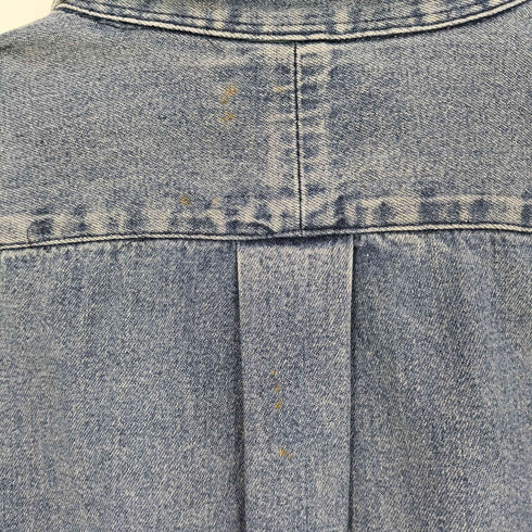 ポロカントリーラルフローレン POLO COUNTRY RALPH LAUREN 80-90s ポニー刺繍 ボタンダウンデニムシャツ メンズ import:M