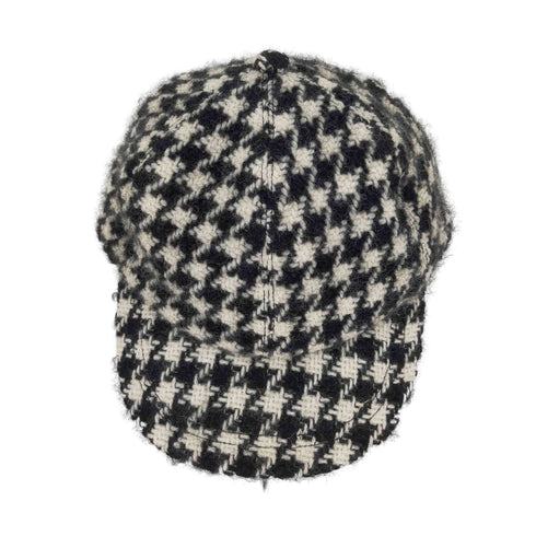 カシラ CA4LA 千鳥格子ウールキャップ レディース ONE SIZE