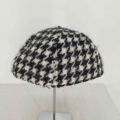 カシラ CA4LA 千鳥格子ウールキャップ レディース ONE SIZE