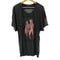 ヒステリックグラマー HYSTERIC GLAMOUR S/S フロントプリント バックシースルーTシャツ レディース FREE