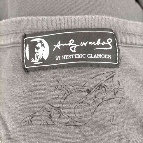 アンディウォー ホル バイ ヒステリックグラマー andy warhol by HYSTERIC GLAMOUR S/S フロントプリントTシャツ レディース FREE