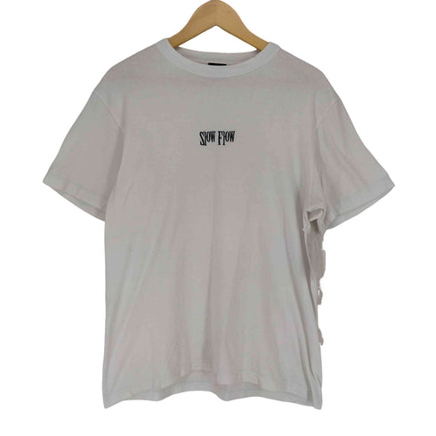 SLOW FLOW ロゴ刺繍S/S TEE メンズ JPN:L