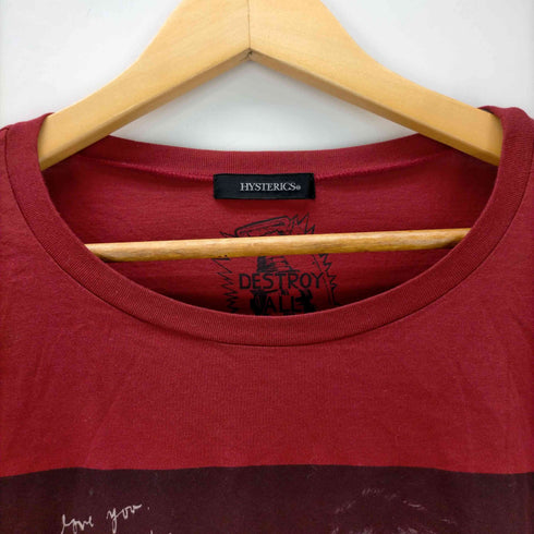 ヒステリックス HYSTERICS フリンジデザインノースリーブプリントTシャツ レディース FREE