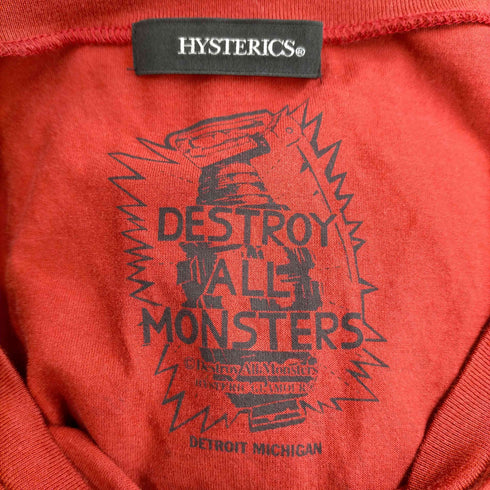 ヒステリックス HYSTERICS フリンジデザインノースリーブプリントTシャツ レディース FREE