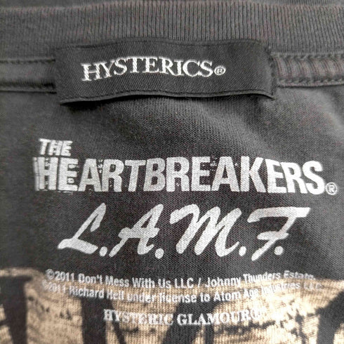 ヒステリックス HYSTERICS S/S フロントプリントTシャツ レディース FREE