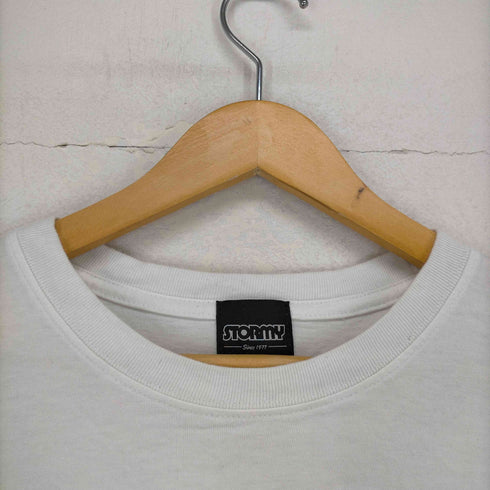 ストーミー STORMY フロントロゴプリントS/S TEE メンズ JPN:XL