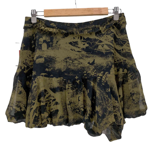ヒステリックグラマー HYSTERIC GLAMOUR ドクロデザイン総柄スカート レディース