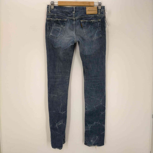 ヒステリックス HYSTERICS スタッズデザインローライズスリムデニムパンツ レディース JPN:M