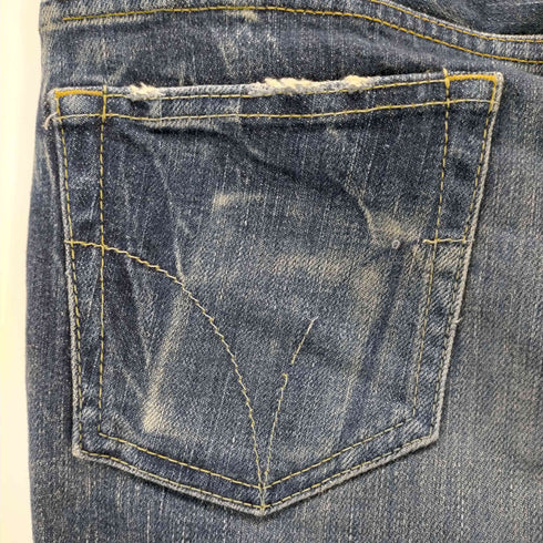 ヒステリックス HYSTERICS スタッズデザインローライズスリムデニムパンツ レディース JPN:M