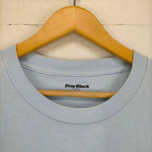 STAY BLACK 両面プリントS/S TEE メンズ JPN:L