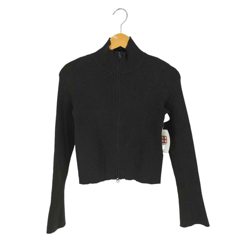 マウジー moussy W ZIP KNIT TOP ダブルジップニットトップス レディース FREE