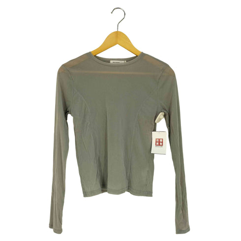 マウジー moussy FLOCKEY TULLE TOP フロッキーチュールトップス レディース FREE
