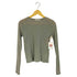 マウジー moussy FLOCKEY TULLE TOP フロッキーチュールトップス レディース FREE