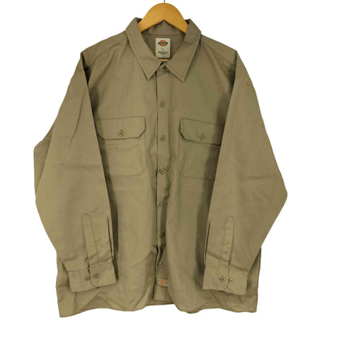 ディッキーズ Dickies 574 LONG SLEEVE WORK SHIRT メンズ JPN:L