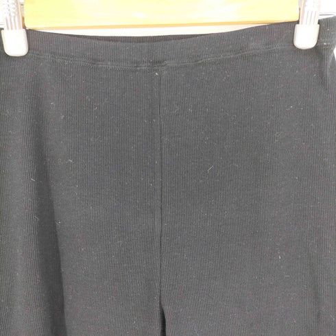 ブラックバイマウジー BLACK by moussy tereko half leggings テレコハーフレギンス レディース FREE