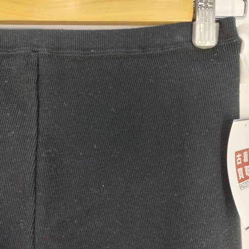 ブラックバイマウジー BLACK by moussy tereko half leggings テレコハーフレギンス レディース FREE
