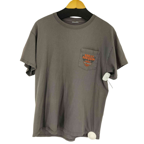 ハーレーダヴィットソン HARLEY DAVIDSON CHUCK'S プリントクルーネックTシャツ メンズ