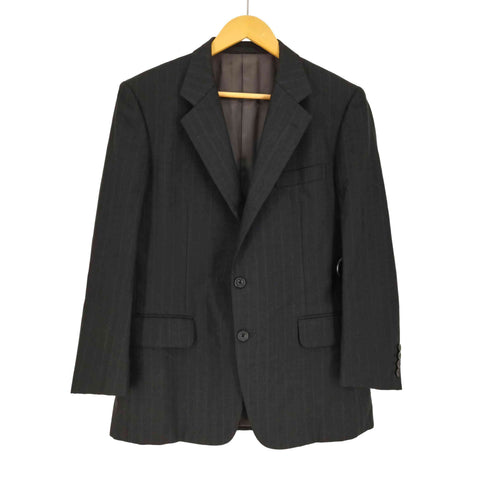 バーバリーズ BURBERRYS 80-90S NEW WOOL ストライプ 2B テーラードジャケット メンズ