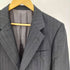 バーバリーズ BURBERRYS 80-90S NEW WOOL ストライプ 2B テーラードジャケット メンズ
