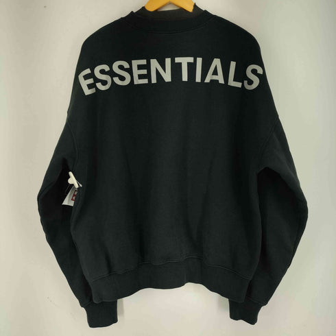 エッセンシャル ESSENTIALS PULLOVER SWEAT バックロゴリフレクタープリント スウェット メンズ JPN:S