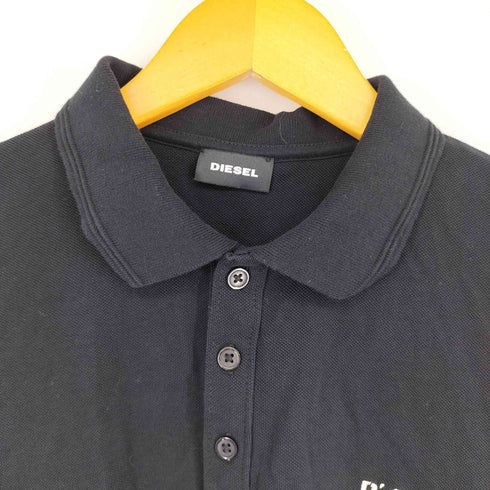 ディーゼル DIESEL スラッシュロゴ ポロシャツ メンズ L