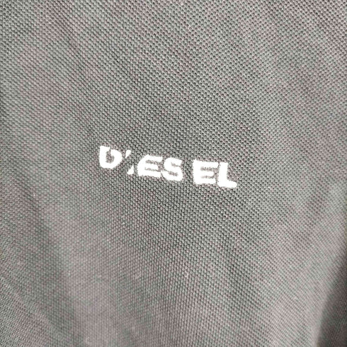 ディーゼル DIESEL スラッシュロゴ ポロシャツ メンズ L