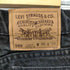 リーバイス Levis 90S MADE IN USA 96年1月製造 560 後染めブラックテーパードデニム メンズ W36/L34