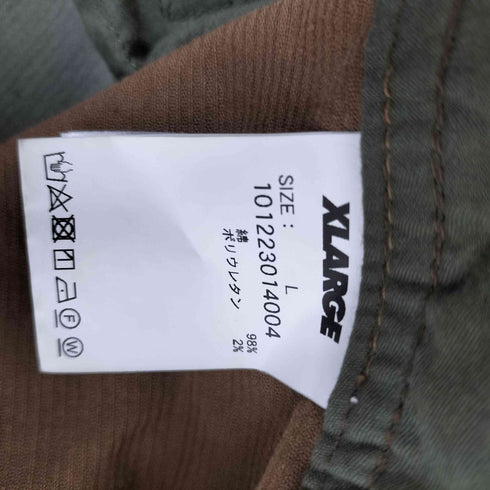 エクストララージ XLARGE 22AW PANELED CORDUROY L/S SHIRT メンズ import:L