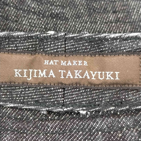キジマタカユキ KIJIMA TAKAYUKI ORGANIC DENIM BUCKET HAT メンズ 3