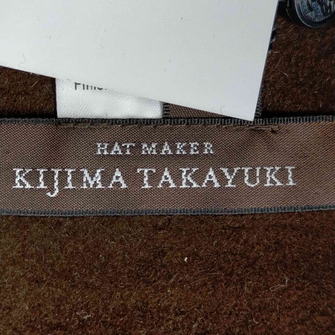 キジマタカユキ KIJIMA TAKAYUKI Rabbit hair felt hat レディース 1
