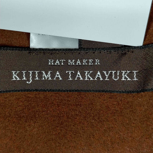 キジマタカユキ KIJIMA TAKAYUKI Rabbit hair felt hat レディース 2