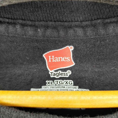 ヘインズ Hanes HILL AHERN FIRE PROTECTION 企業ロゴ バックプリントTシャツ メンズ import:XL