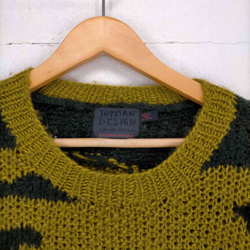 トップマン TOPMAN DESIGN LIMITED EDITION アクリルニット メンズ JPN:M