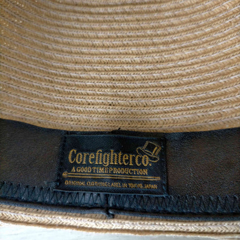 CORE FIGHTER ストローハット メンズ