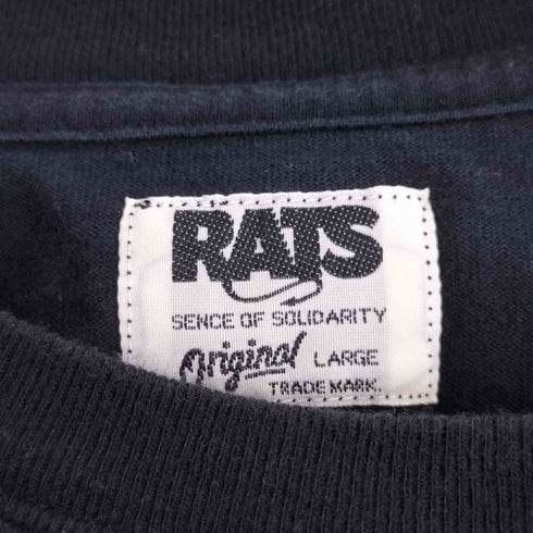 ラッツ RATS RATS GET FAT TEE Tシャツ メンズ JPN:L