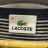 ラコステ LACOSTE ボーダーTシャツ ショルダーボタン レディース JPN:38