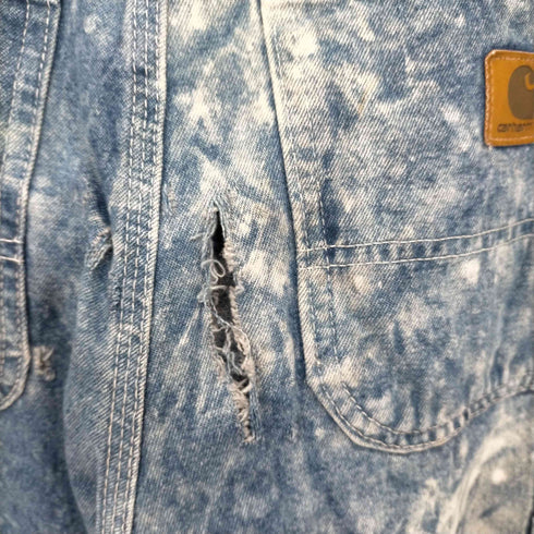カーハート Carhartt MADE IN MEXICO ブリーチ加工ペインターデニム メンズ 32×32
