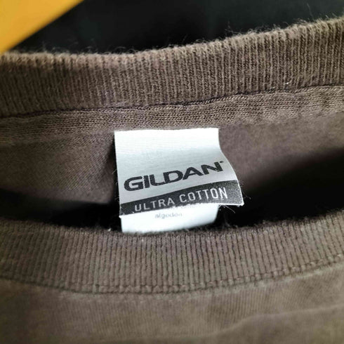 ギルダン GILDAN ULTRA COTTON shovelhead 両面プリント クルーネックTシャツ メンズ import:M