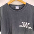ユナイテッドアスレ UNITED ATHLE HEAVY WEIGHT OUT OF DATE FLOCK MOTORCYCLEプリント クルーネックTシャツ メンズ JPN:XL