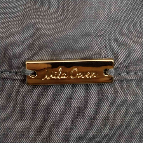 ミラオーウェン Mila Owen カフスデザイン刺繍入りロングシャツ レディース ONE SIZE