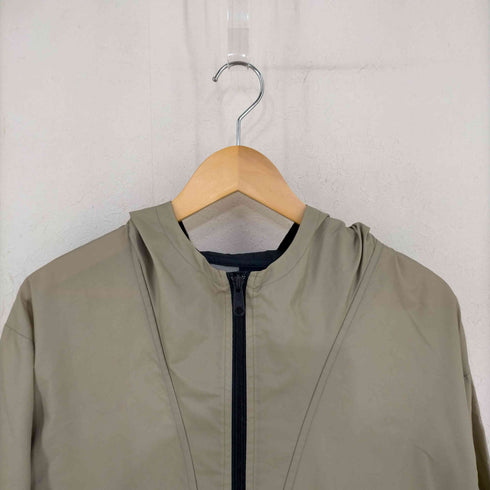 ギャップ Gap 90s OLD リフレクターライン バイカラーナイロンアノラックパーカー レディース L/XL