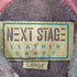 ネクストステージ NEXT STAGE LEATHER CRAFT 裏地キルティング スウェードブルゾン YBS ZIPPER メンズ import:L