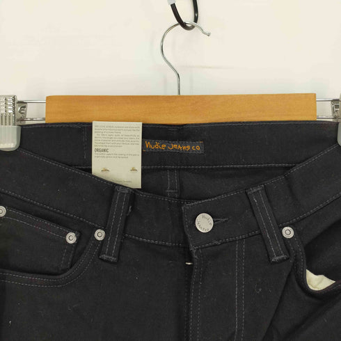ヌーディージーンズ Nudie Jeans TIGHT TERRY DEEP BLACK スキニーフィットジーンズ メンズ W30 L32