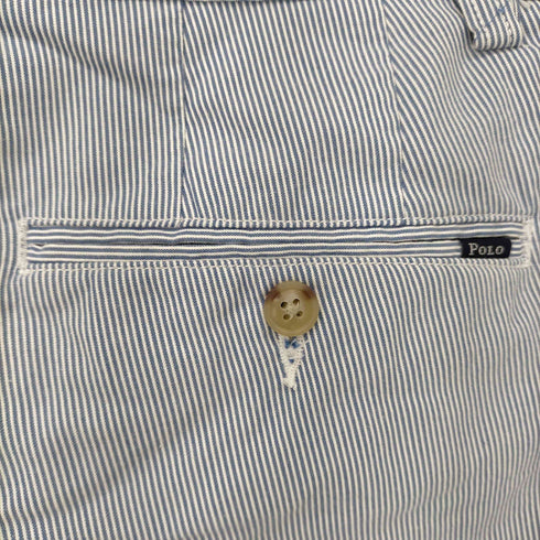 ポロバイラルフローレン Polo by RALPH LAUREN ストライプショートパンツ メンズ US:34-35