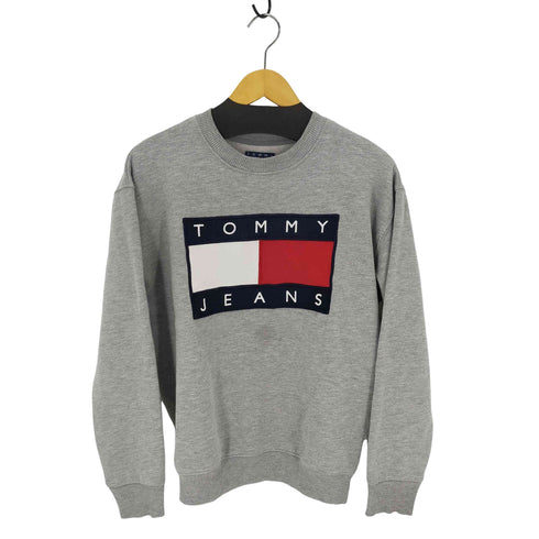 トミーヒルフィガー TOMMY HILFIGER フロントワッペンスウェット メンズ import:S