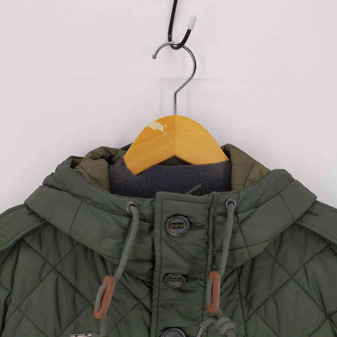 ポロラルフローレン POLO RALPH LAUREN フーデットキルティングジャケット ミドル丈 メンズ import:S