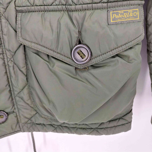 ポロラルフローレン POLO RALPH LAUREN フーデットキルティングジャケット ミドル丈 メンズ import:S