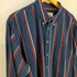 Links EDITION 90s ボタンダウン ストライプL/Sコットンシャツ メンズ import:XL