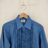 Lion of Troy 70s MADE IN USA FORMAL フリルブザムL/Sシャツ 襟芯 ステンシルあり メンズ 16-33