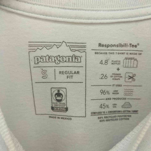 パタゴニア patagonia バックロゴ ポケット クルーネックTシャツ メンズ import:S